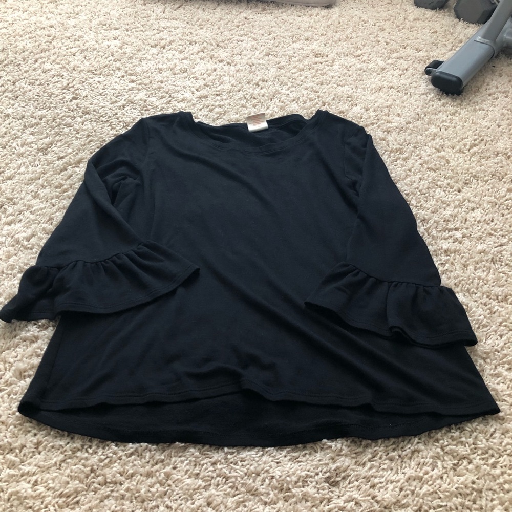 3/4 flare bell sleeve